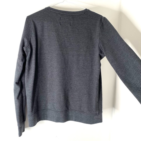 Victoria’s Secret Victoria Sport Grey White Sweatshirt - Picture 3 of 6